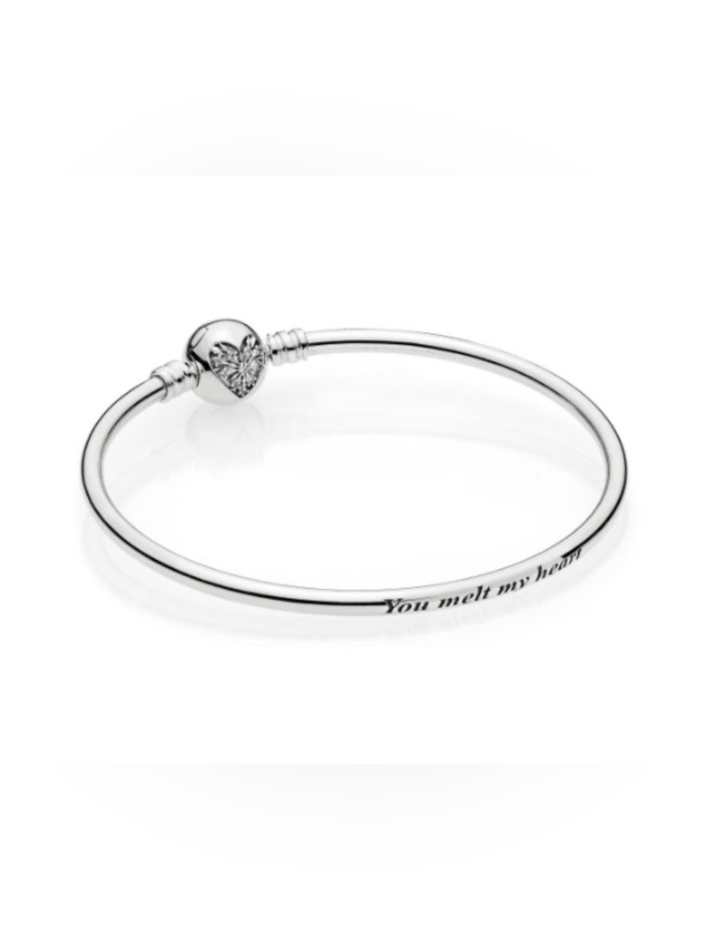 Authentic Pandora Retired Heart of Winter Limited Edition S925 Ale 8.3” Bangle